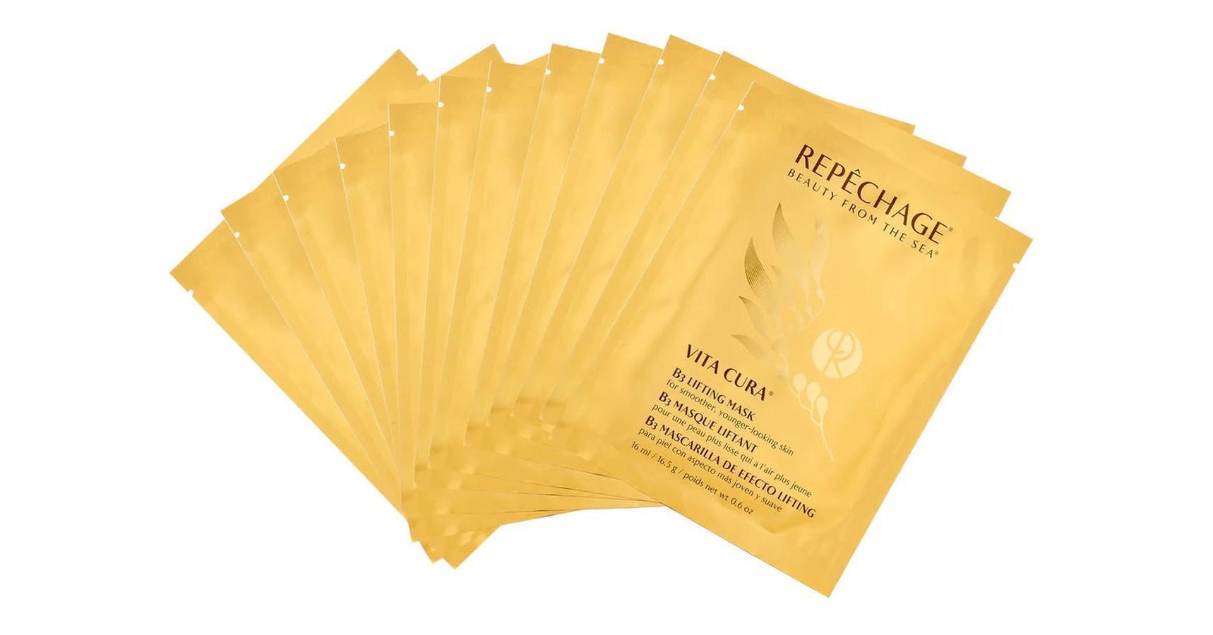 Repechage Vita Cura B3 Gold Sheet Mask - PRO (12/pack)