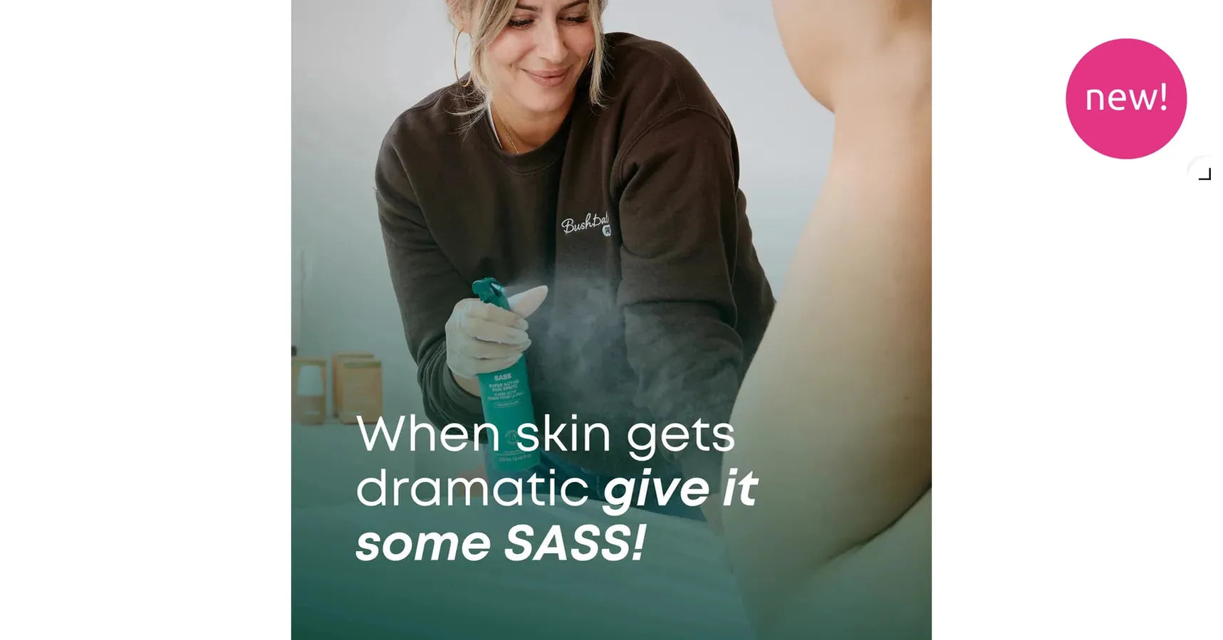 Bushbalm PRO SASS Super Active Skin Spritz (8.45floz / 250ml)