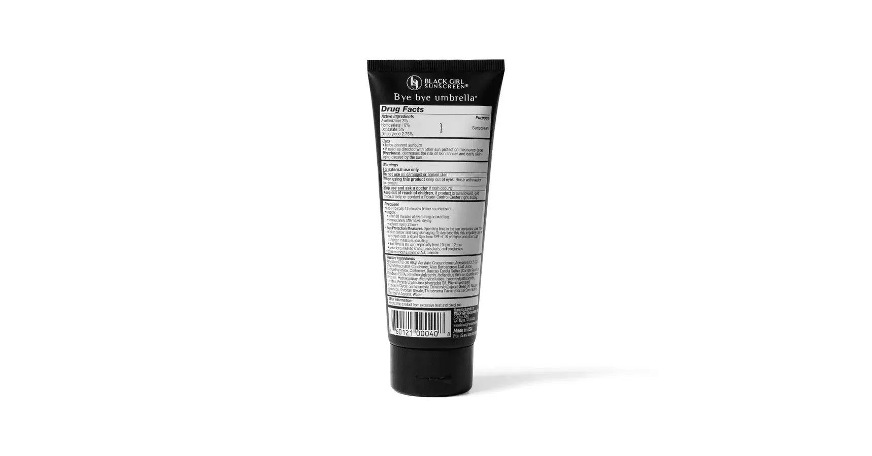 Black Girl Sunscreen Lotion for Face and Body - SPF 30 (89ml / 3floz)