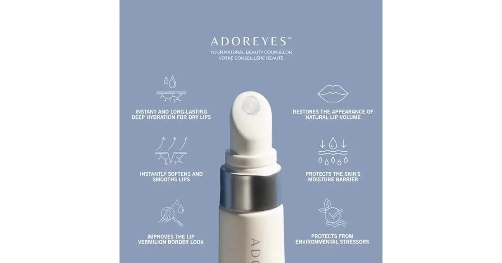 ADOREYES PepChat Biometric Complex Lip Serum (10ml)