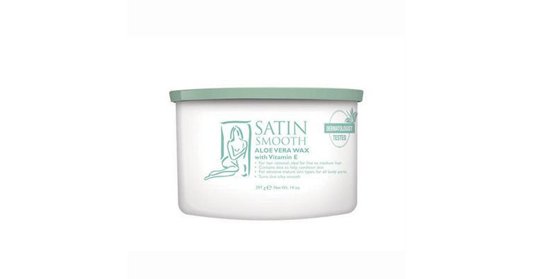 Satin Smooth Aloe Vera Wax (14oz)