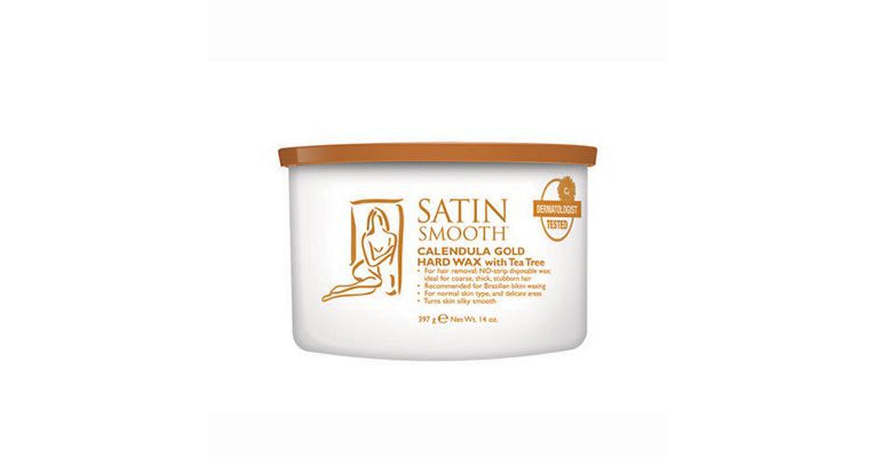 Satin Smooth Golden Calendula Wax with Tea Tree (14oz)