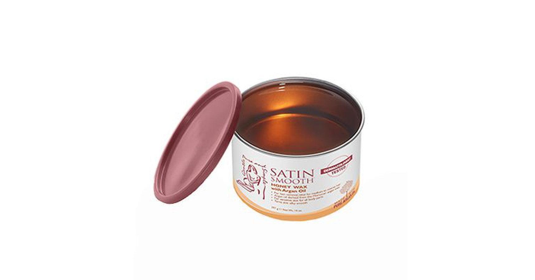 Satin Smooth Honey Wax with Argan Oil (14oz)