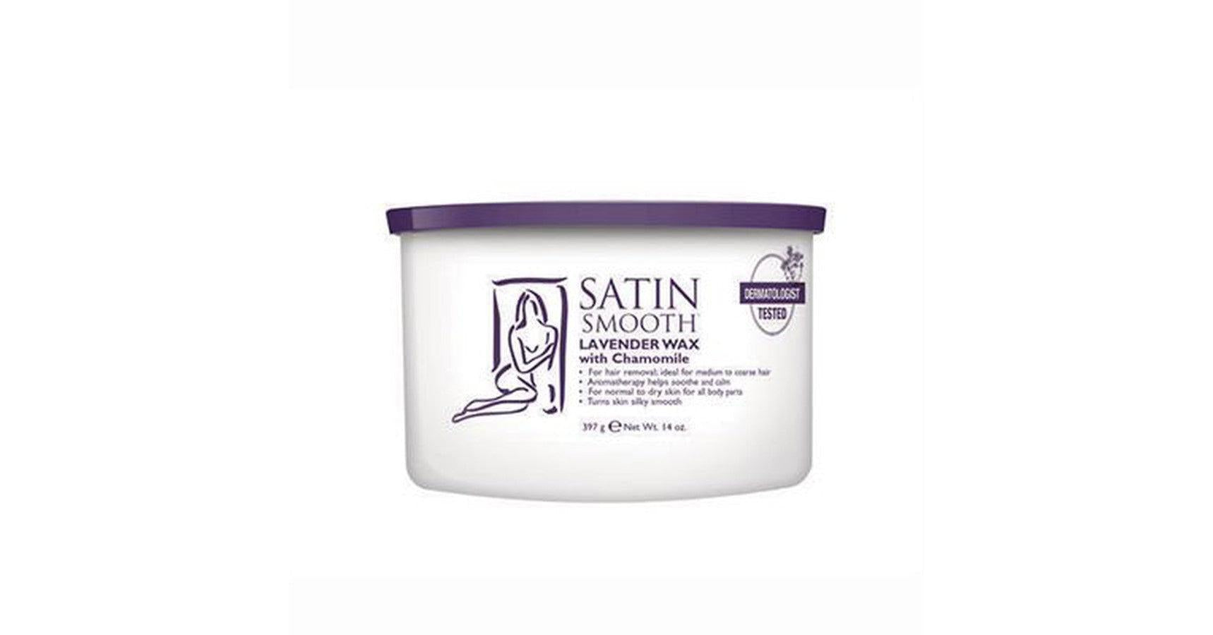 Satin Smooth Lavender Wax with Chamomile (14oz)