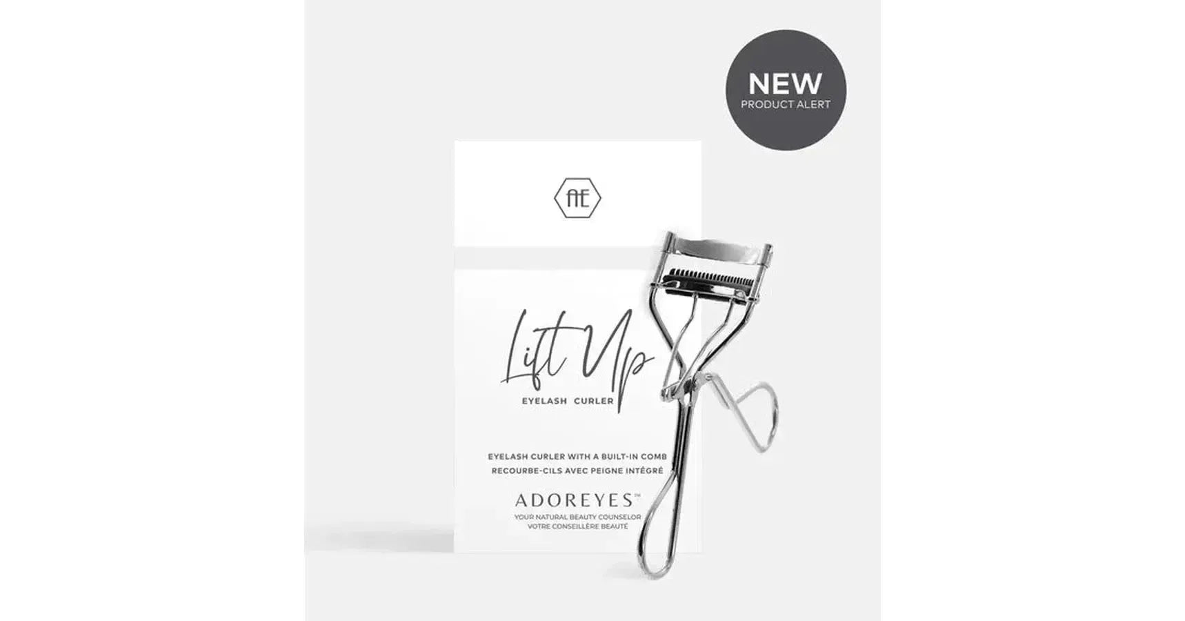 ADOREYES Lift Up Lash Curler with a built-in comb
