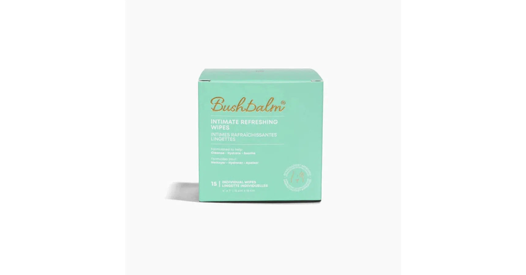Bushbalm Intimate Refreshing Wipes (15/box)