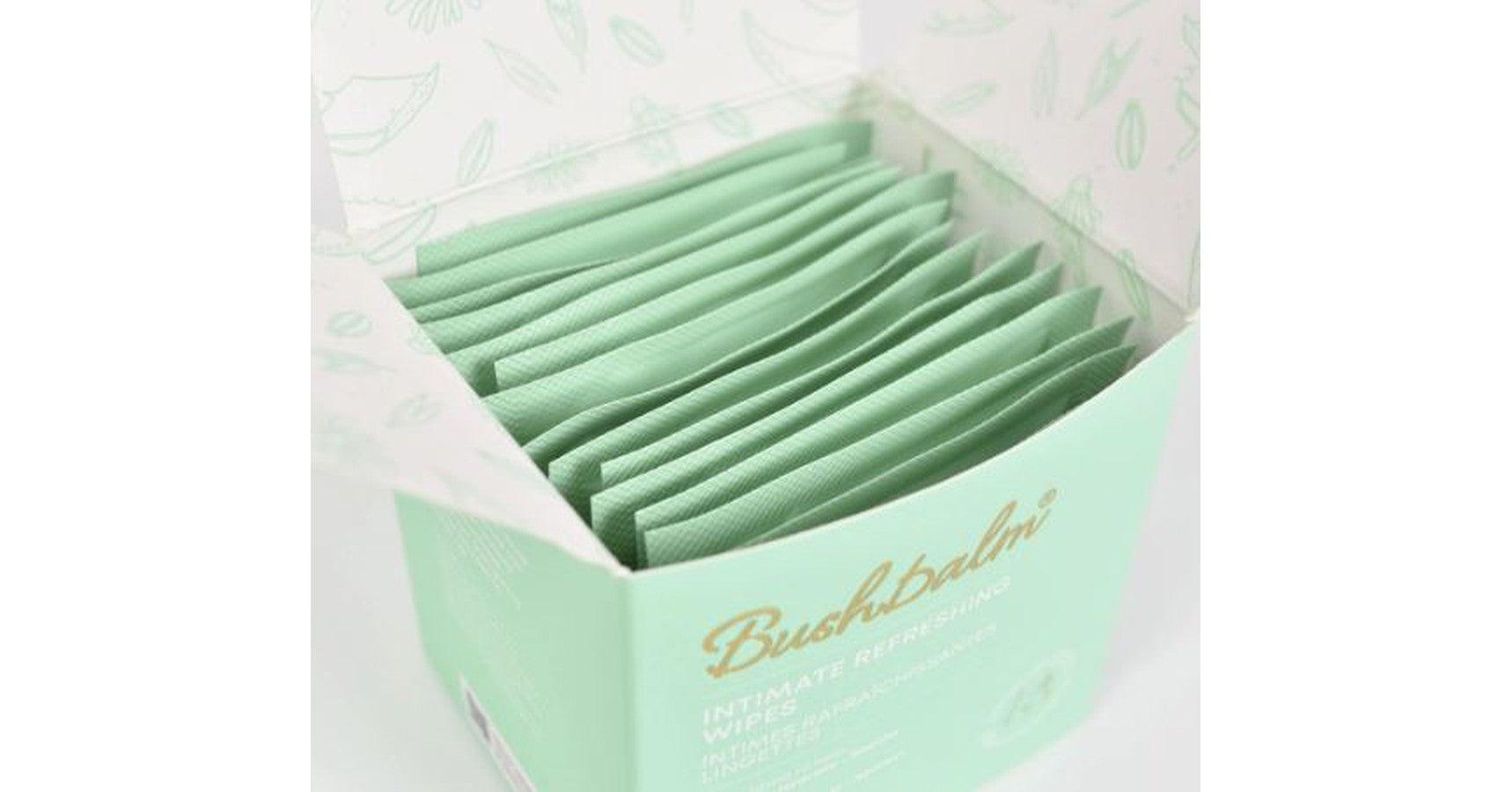 Bushbalm Intimate Refreshing Wipes (15/box)