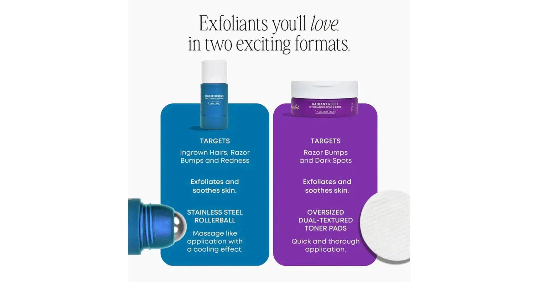 Bushbalm "Radiant Reset" Exfoliating Toner Pads (30/jar)