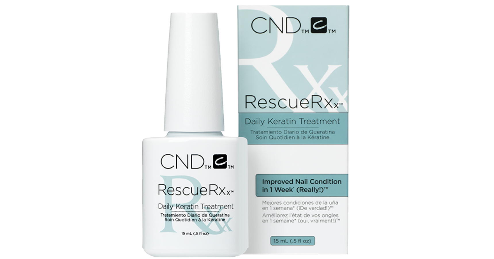 CND RescueRxx Keratin Treatment - (0.5oz./15ml)