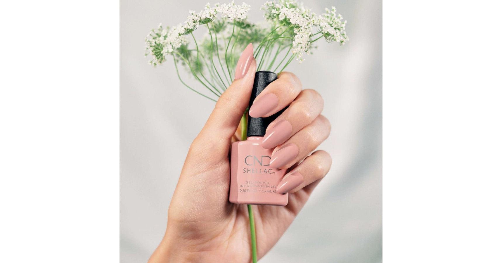 CND Shellac - Flowerbed Folly (0.25oz.)