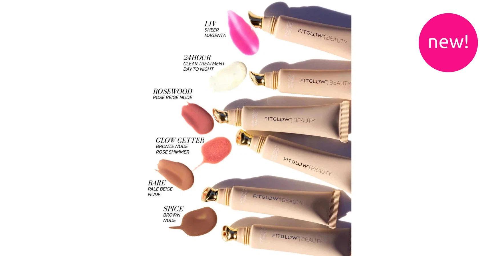 TESTER Fitglow Ceramide Hydra Balm (12g) - various colours
