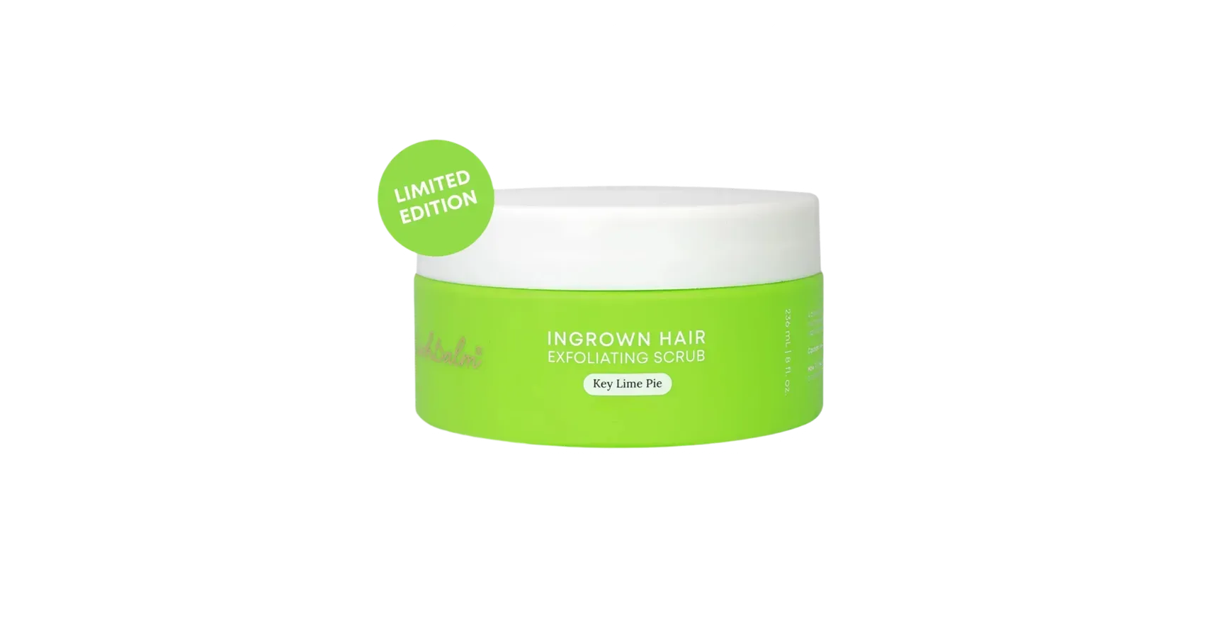 Bushbalm Key Lime Exfoliating Scrub Ingrown Hair (8oz/236ml)