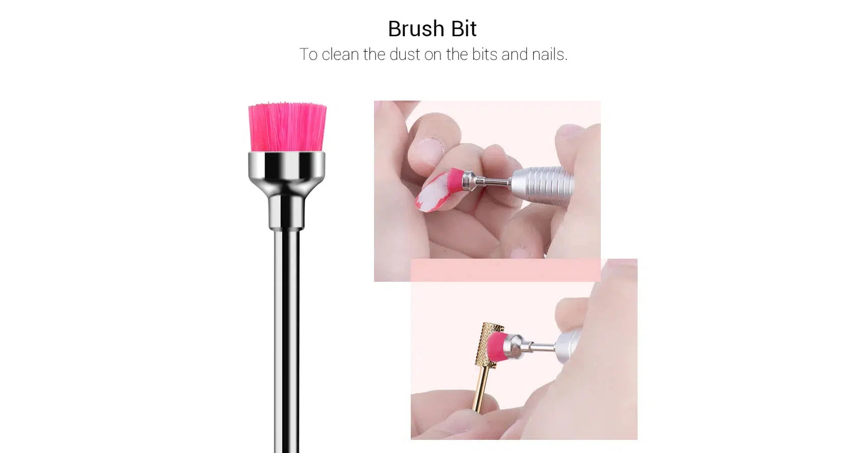 MelodySusie Gold Carbide Nail Drill Set