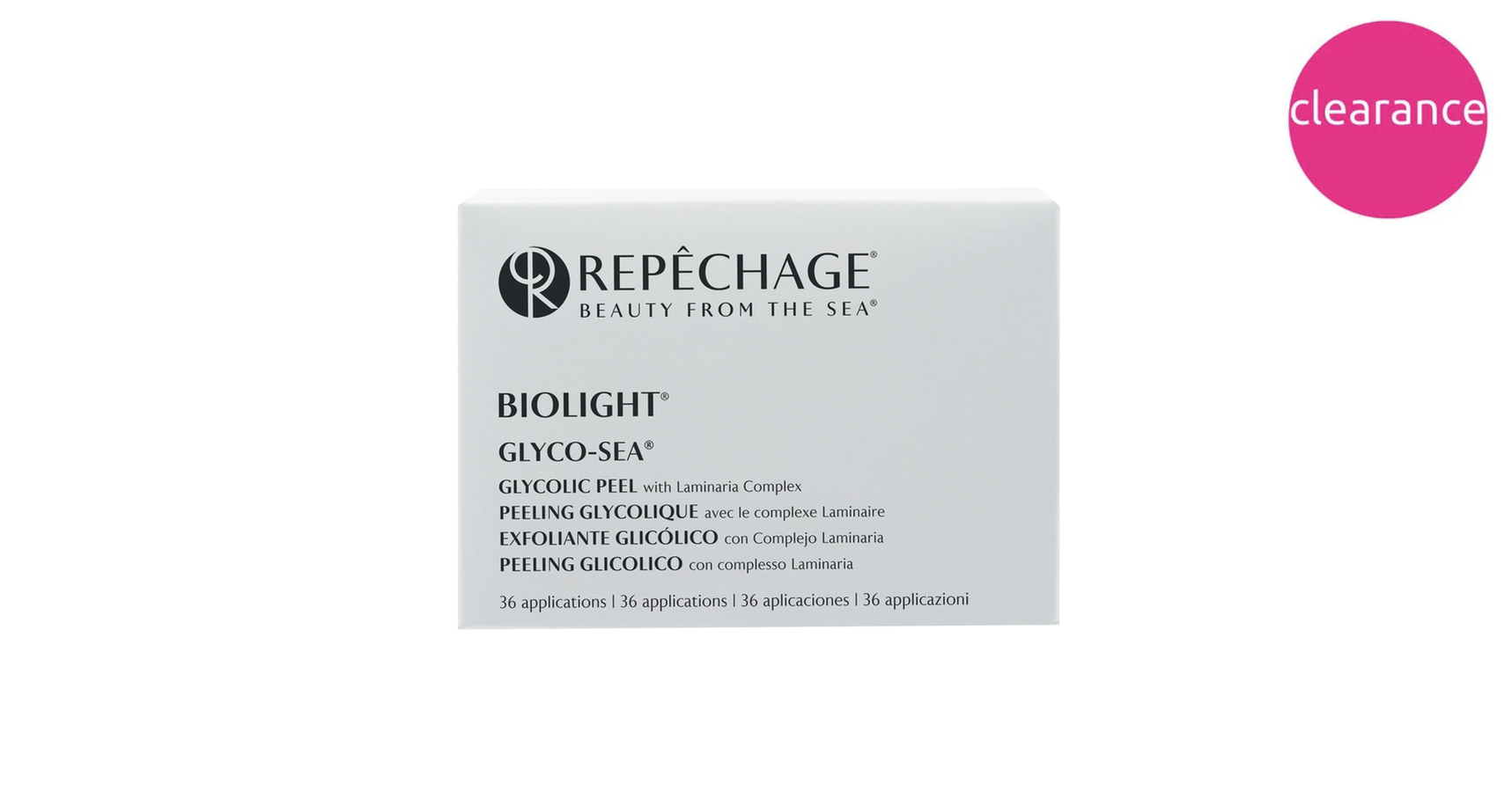 Repechage Biolight® Glyco-Sea Glycolic Peel PRO (36 treatments)