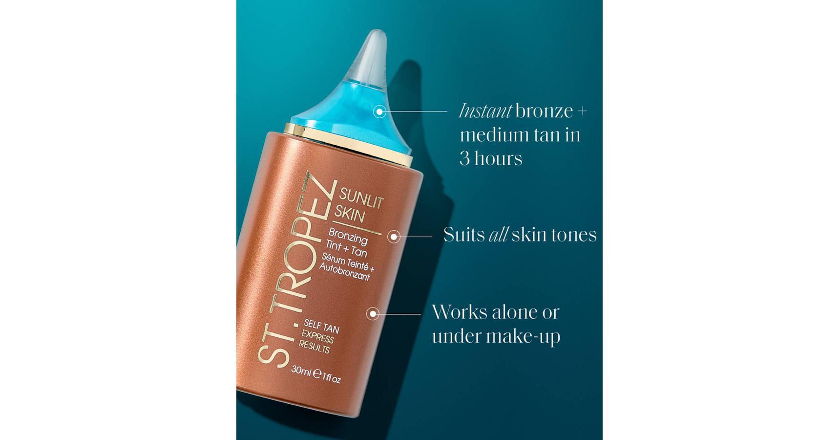 ST. TROPEZ Sunlit Skin Bronzing Tint + Tan (30ml)