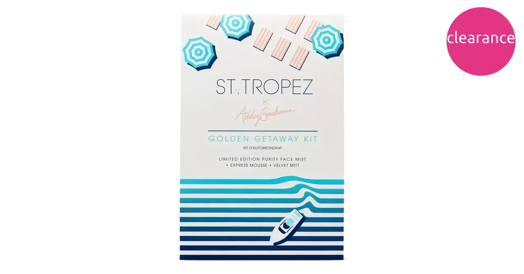 ST.TROPEZ Ashley Graham Golden Getaway Kit - Limited Edition
