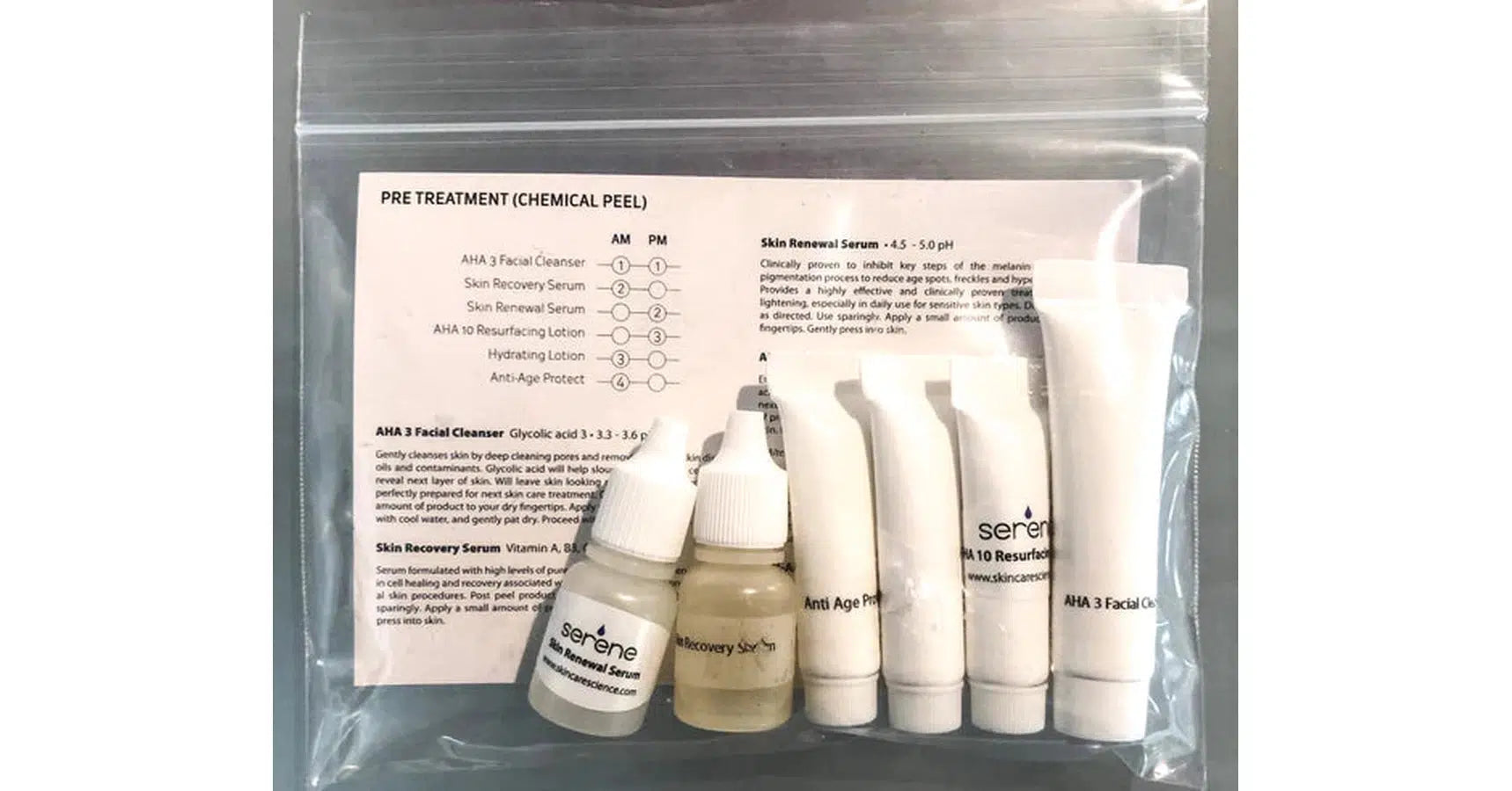 Serene Sample Pre-Treatment Kit / Anti Age