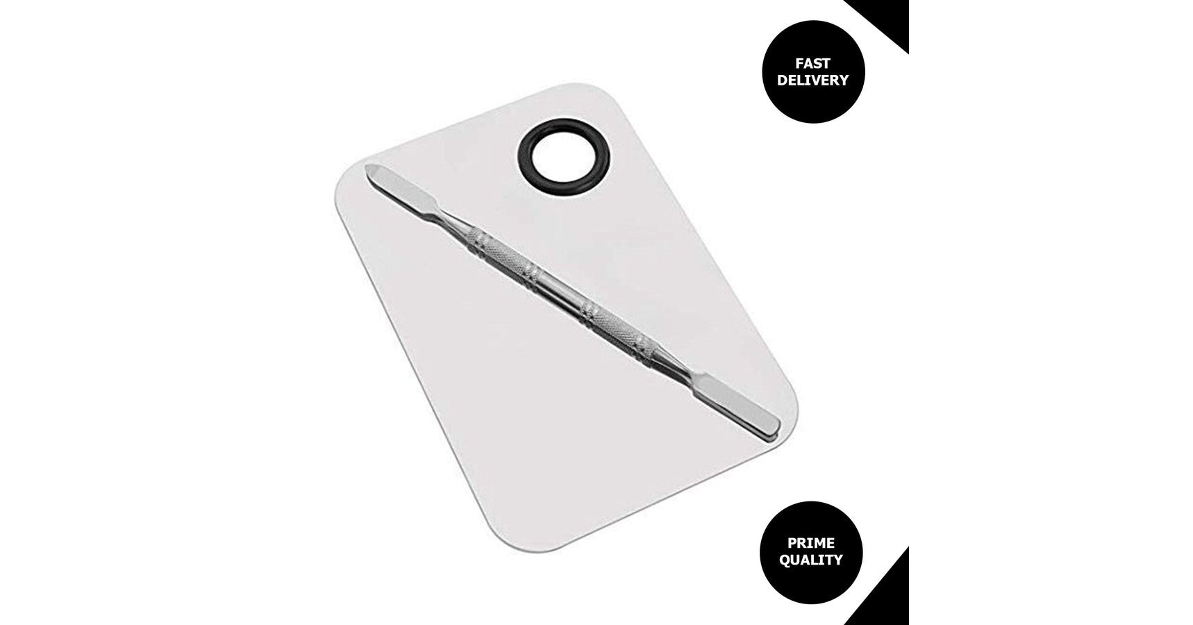 Silk B Professional Make-up Palette Stainless Steel with Spatula