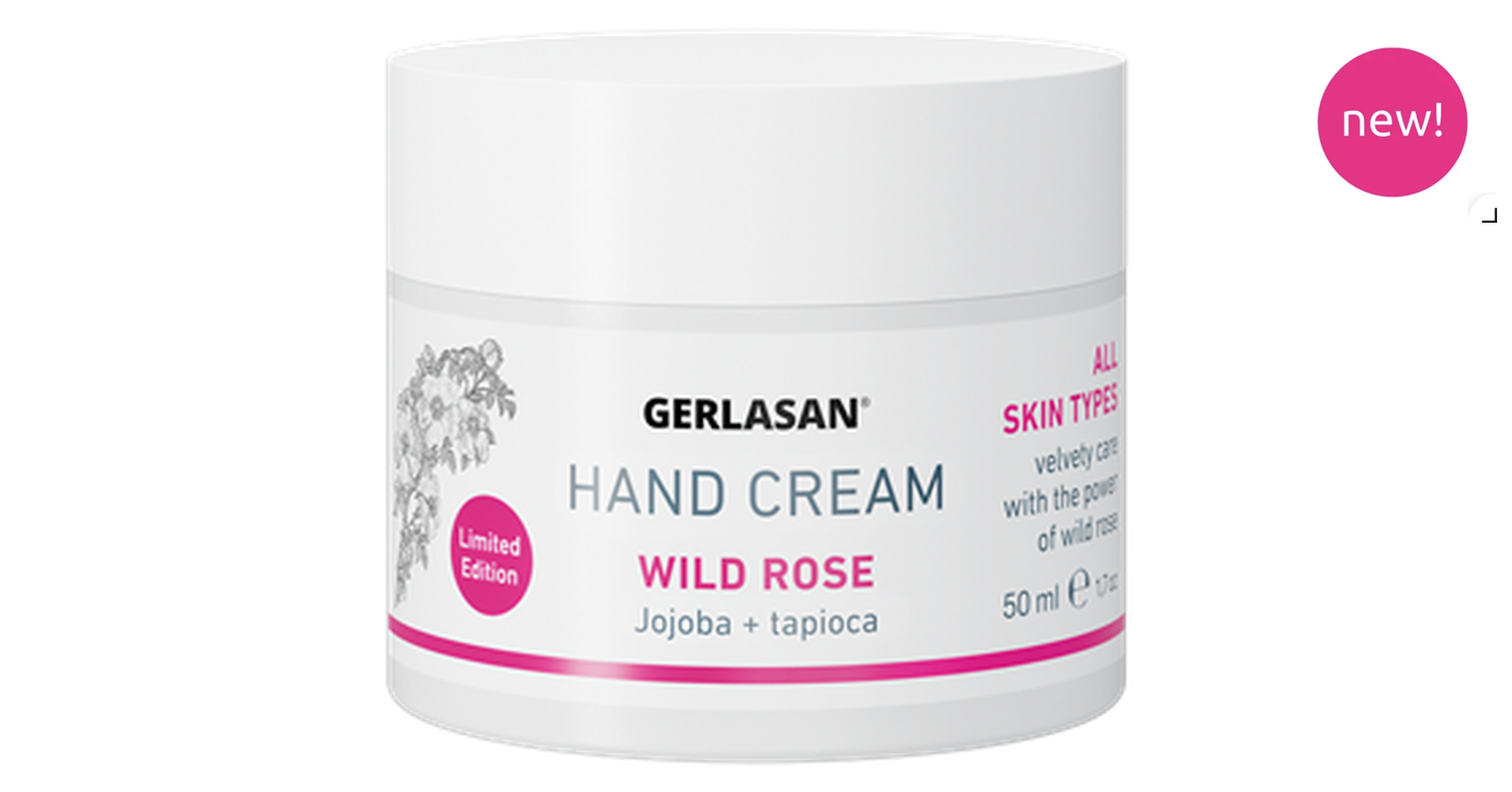 Gehwol GERLASAN Wildrose Hand Cream (50ml)