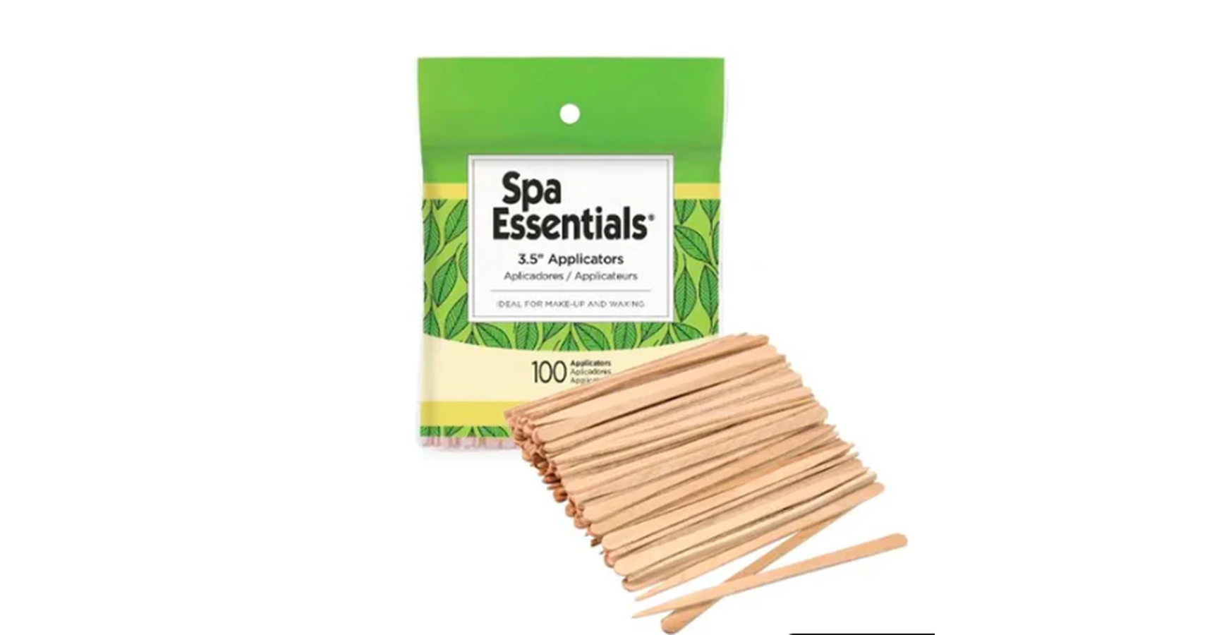 Graham Beauty Spa Essential 3.5" Wooden Applicators (100/pk)