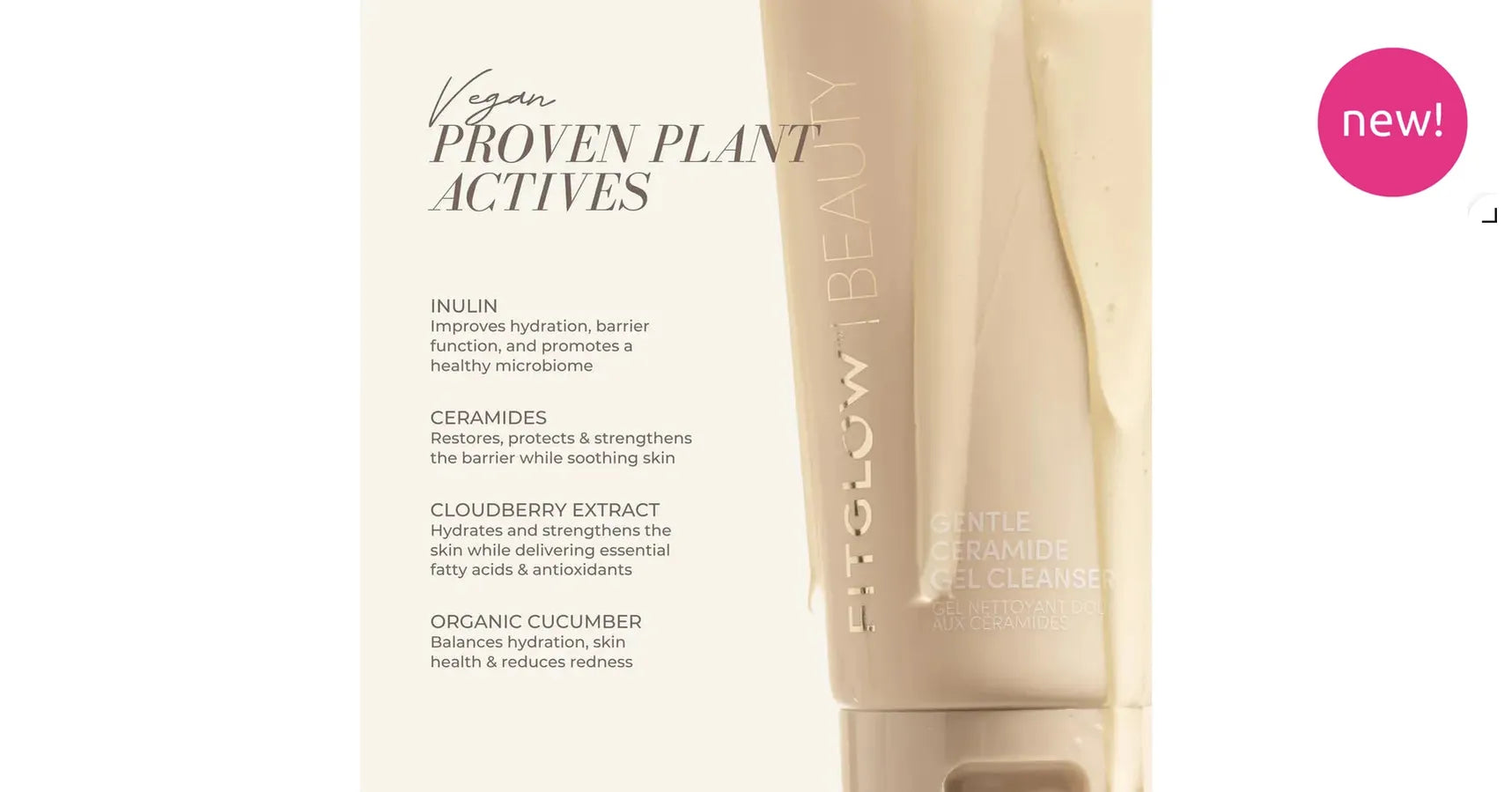 Fitglow Gentle Ceramide Gel Cleanser (150ml)