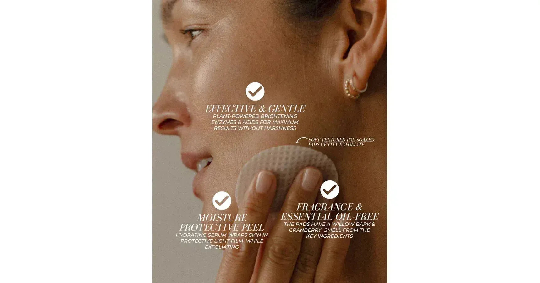 Fitglow Plant Active Peel Pads (50/pk)