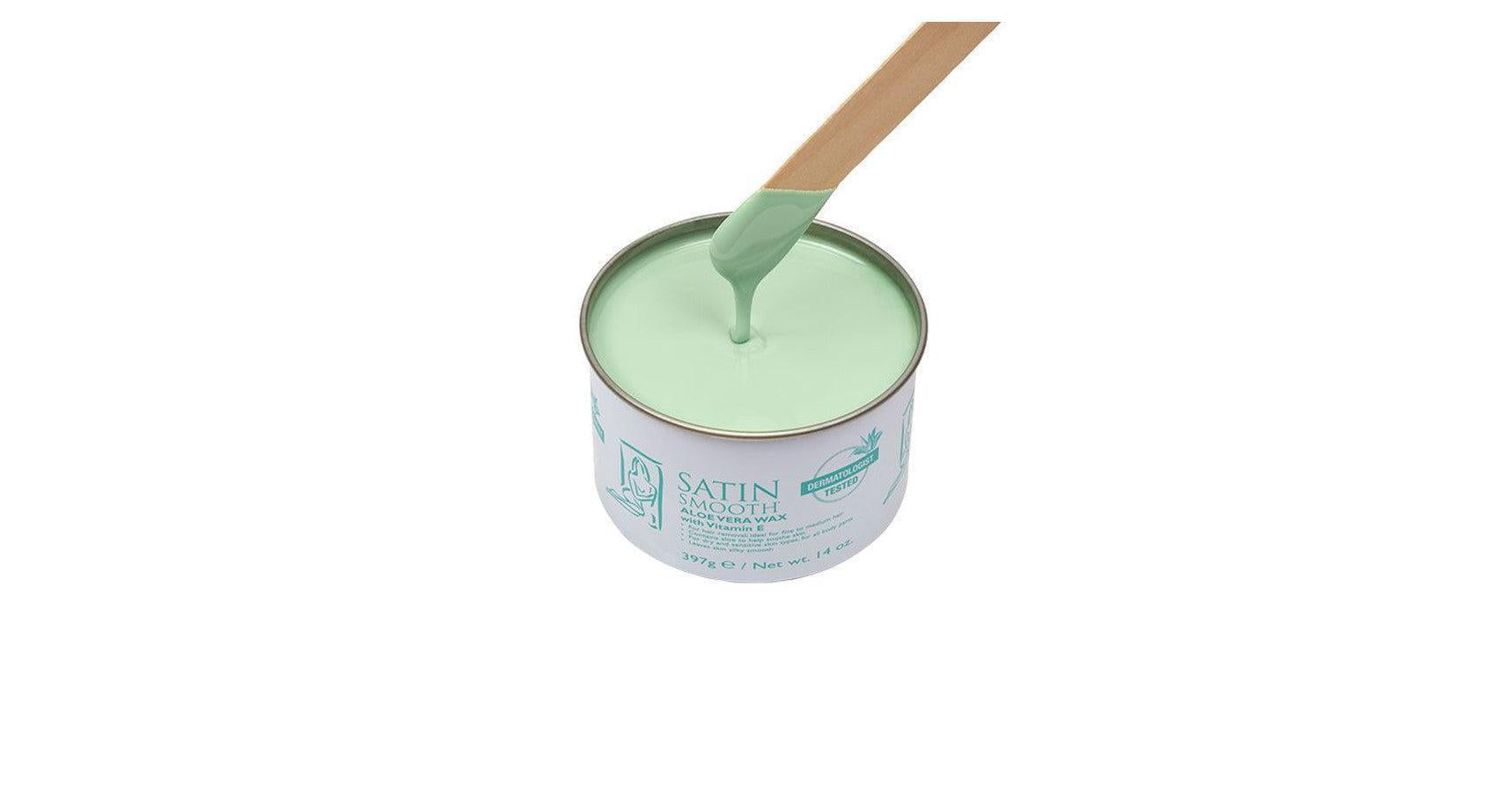 Satin Smooth Aloe Vera Wax (14oz)