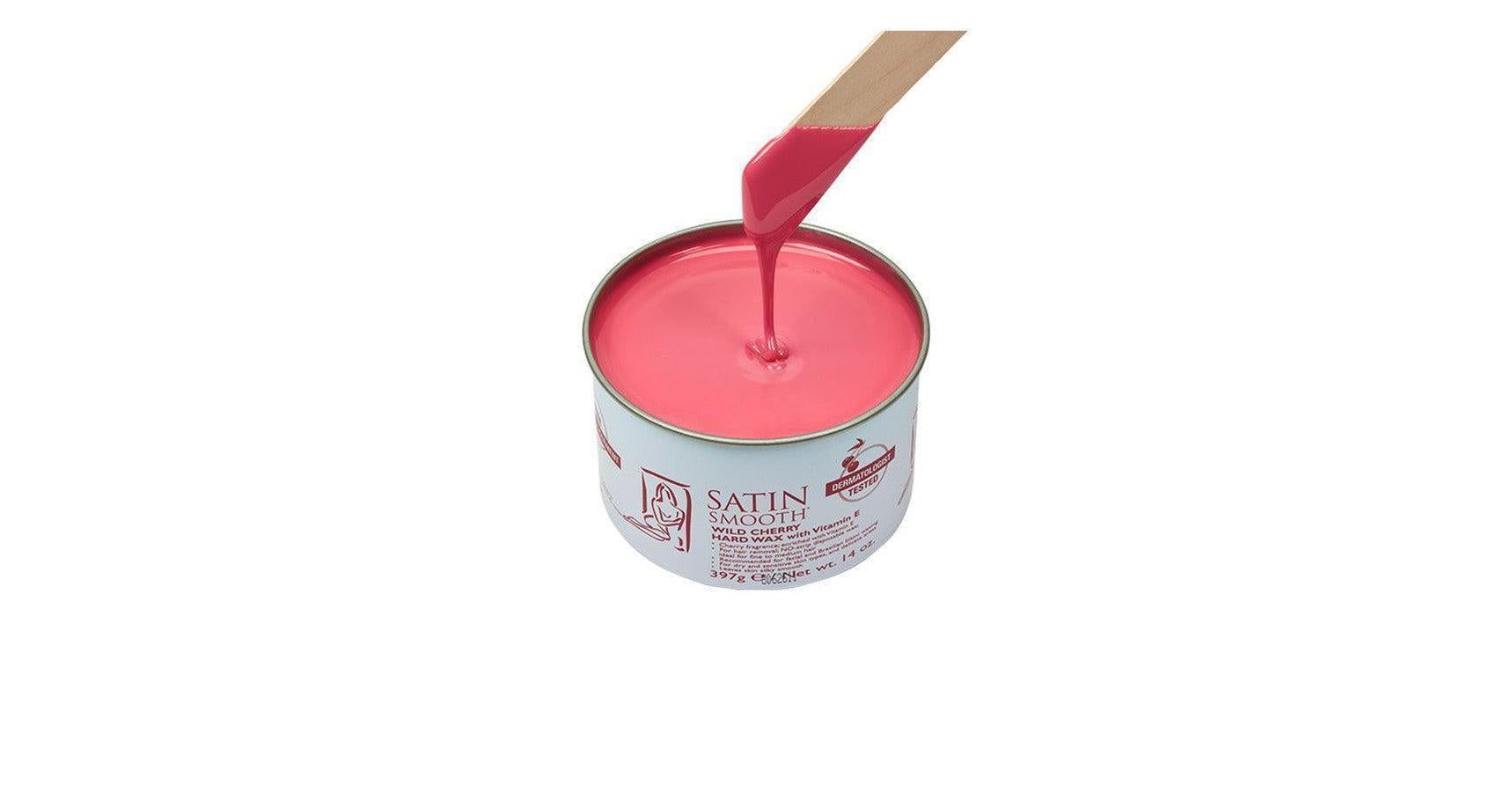 Satin Smooth Wild Cherry Wax (14oz)
