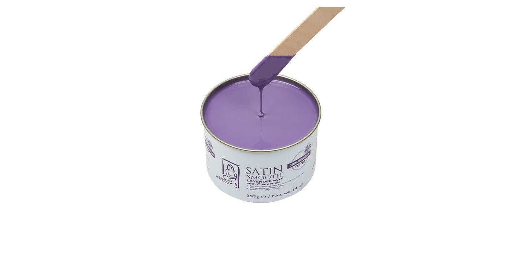 Satin Smooth Lavender Wax with Chamomile (14oz)