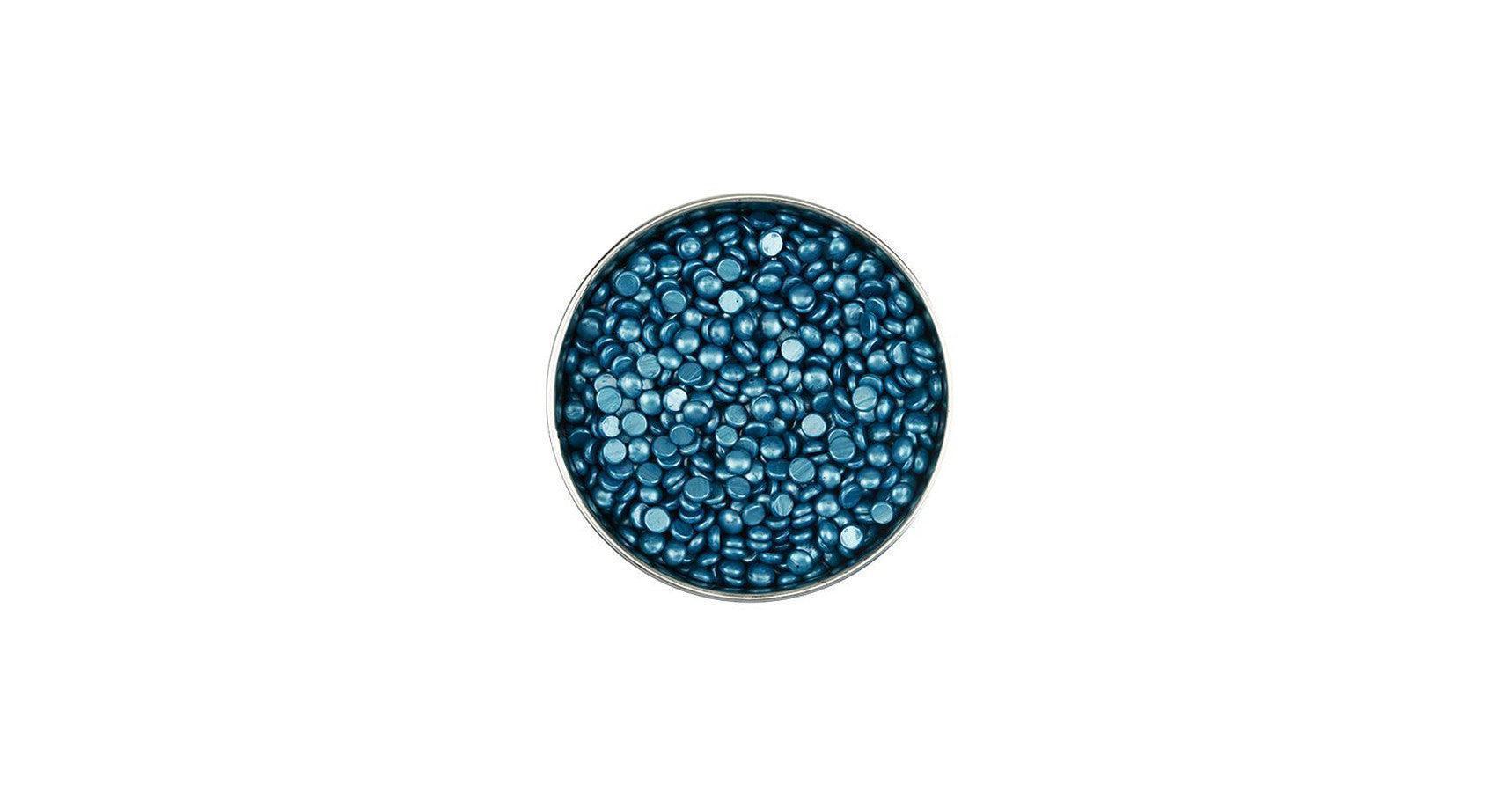 Satin Smooth Titanium Blue Thin Film Pebble Wax (35oz)