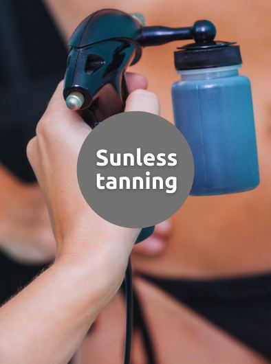Sunless tanning