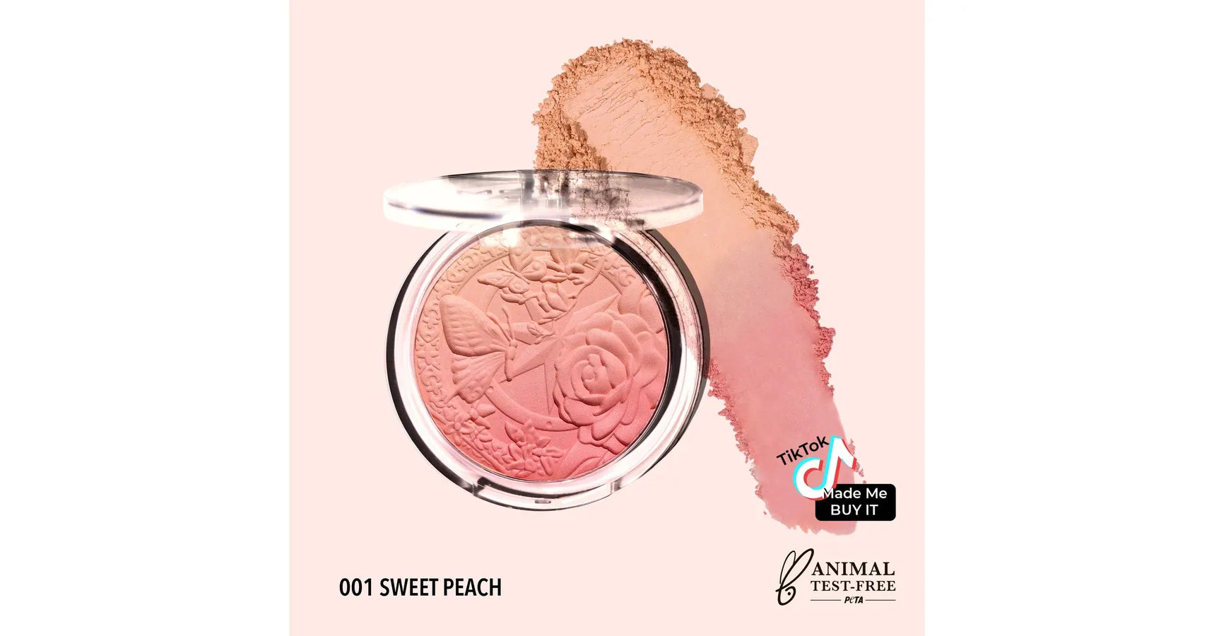 MOIRA Signature Ombre Blush Sweet Peach (0.317oz/9g)