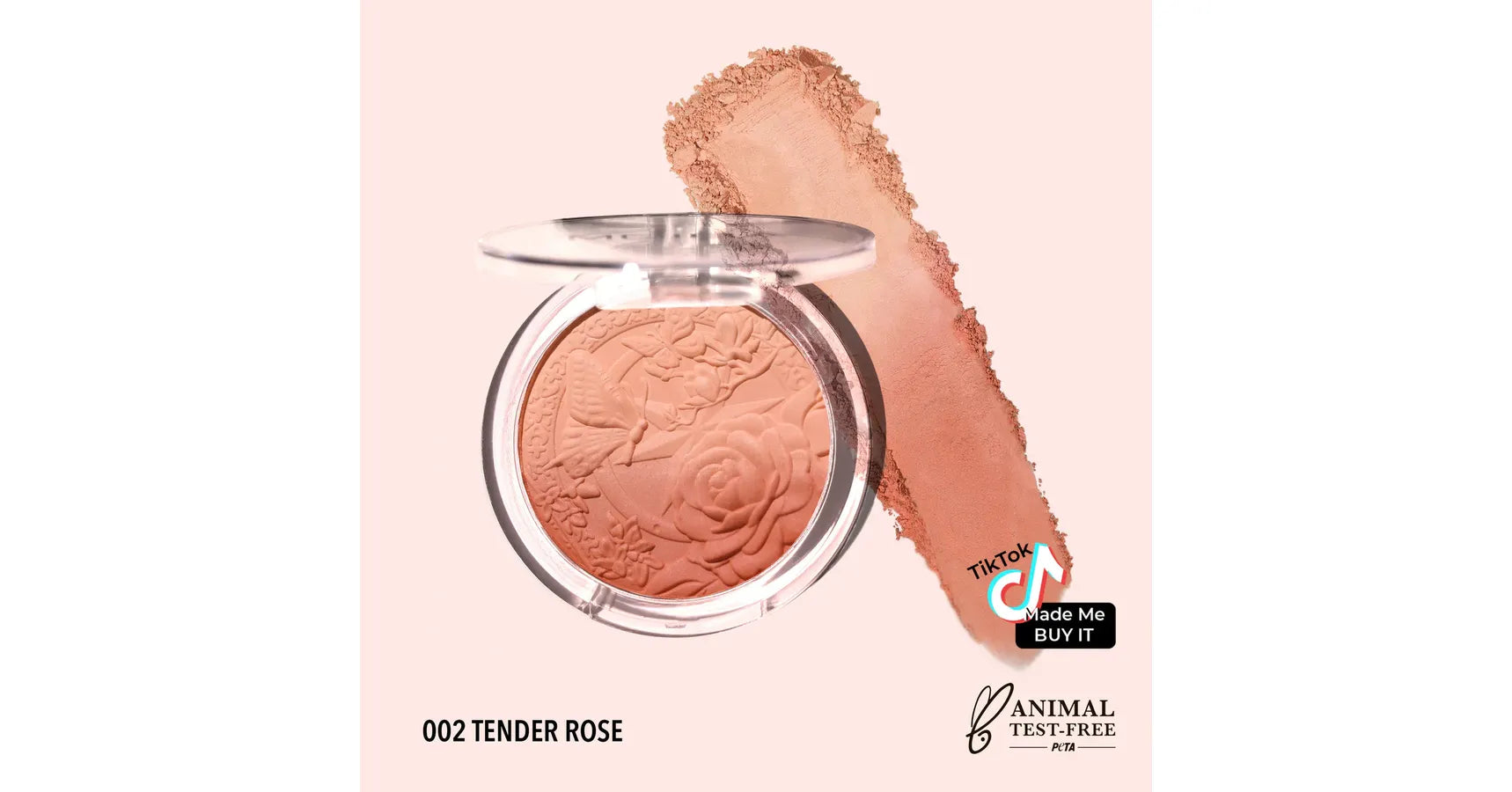 MOIRA Signature Ombre Blush Tender Rose (0.317oz/9g)