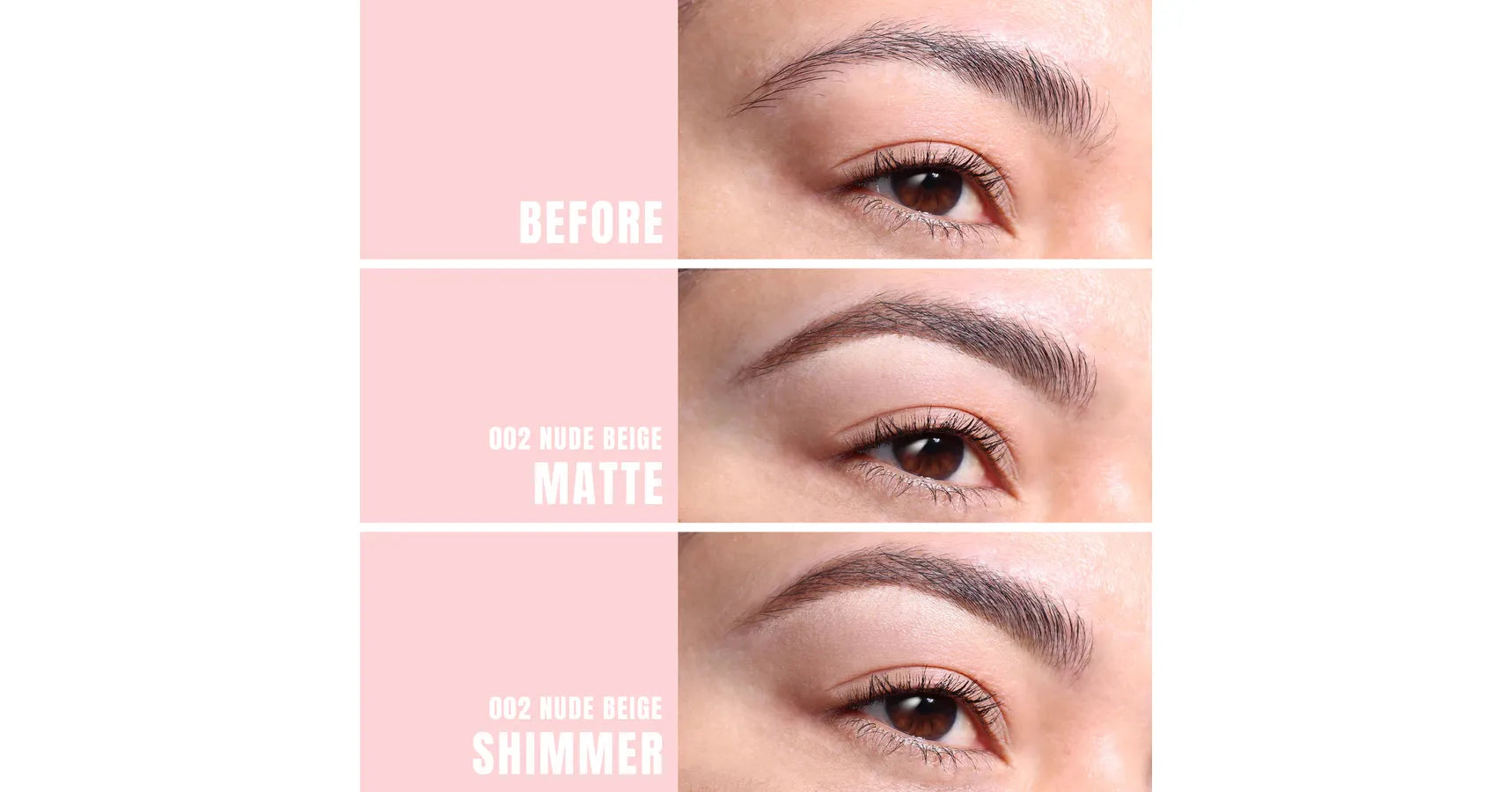 MOIRA Dual Brow Highlighter - Nude Beige
