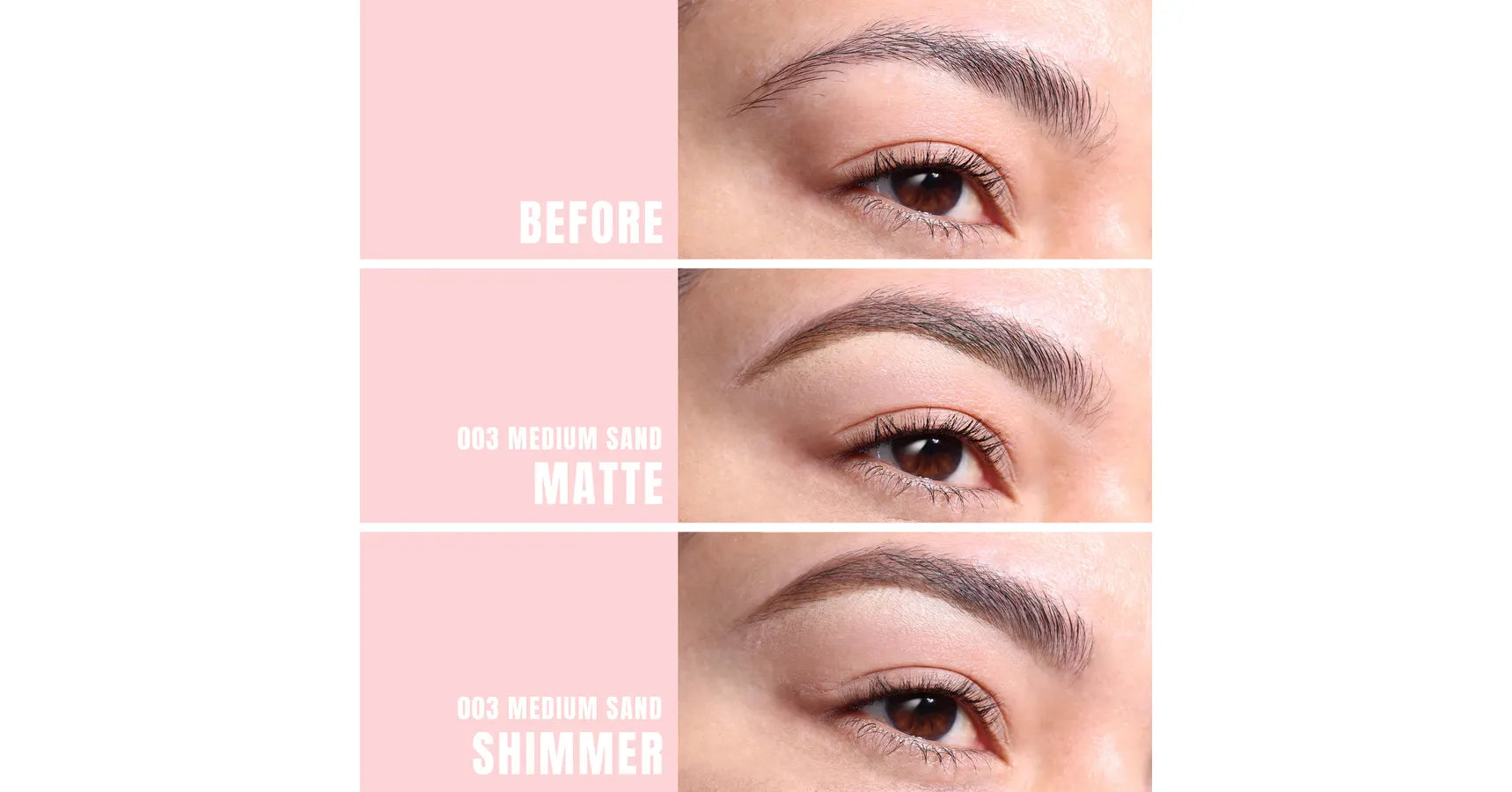 MOIRA Dual Brow Highlighter - Medium Sand