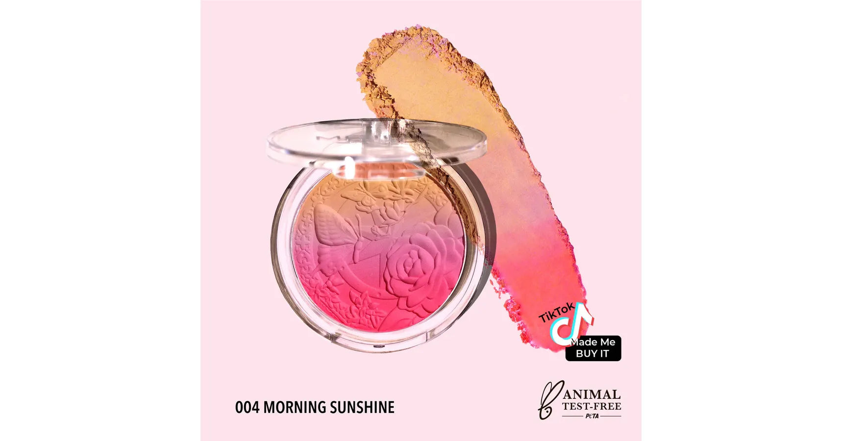 MOIRA Signature Ombre Blush Bella Pink (0.317oz/9g)