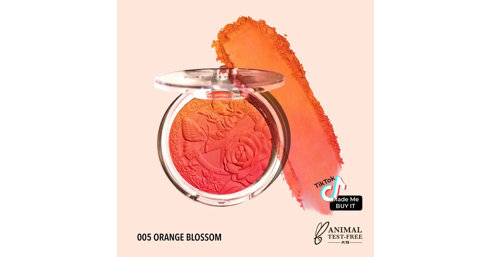 MOIRA Signature Ombre Blush Orange Blossom (0.317oz/9g)