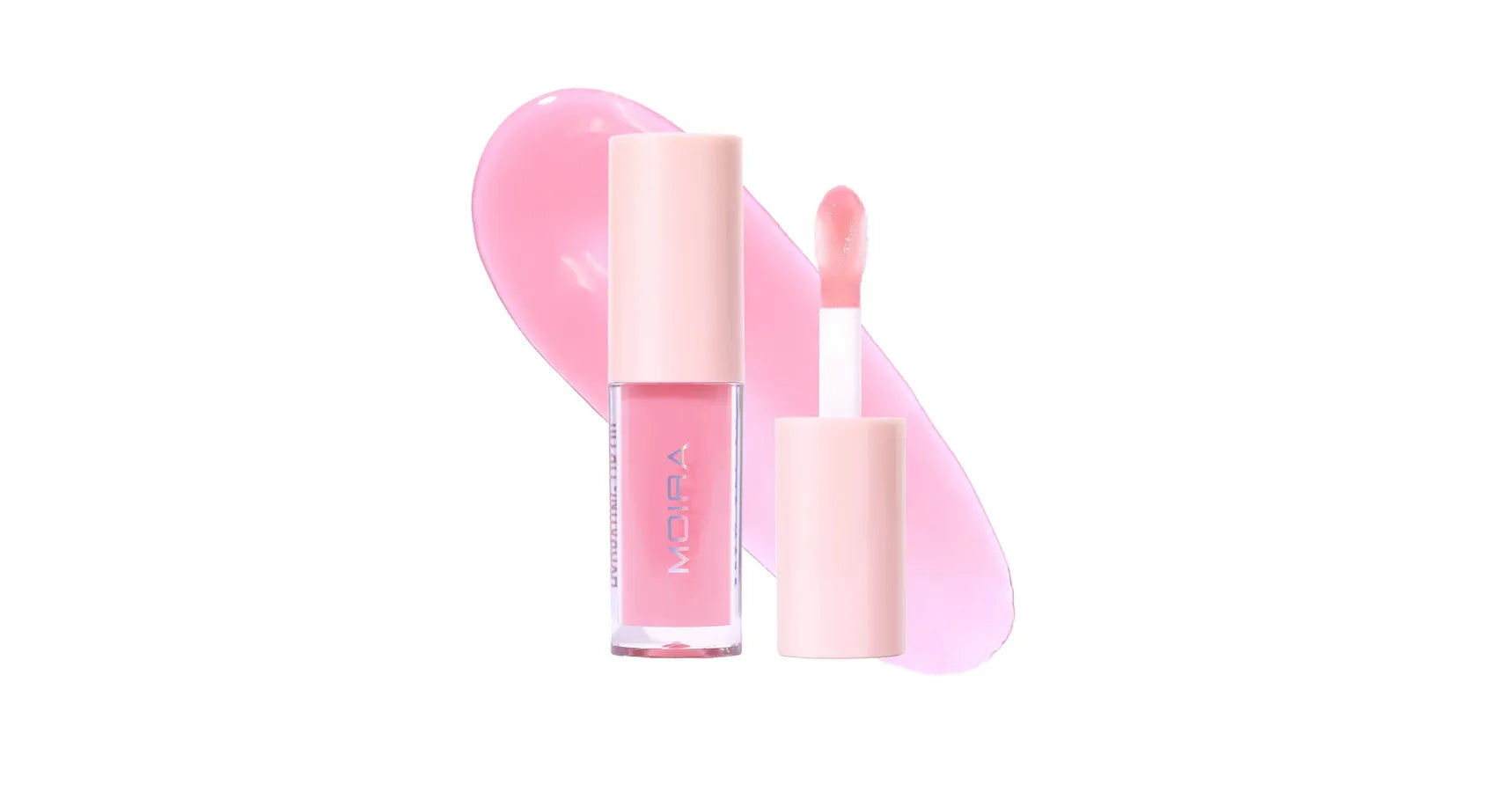 MOIRA Glow Getter Hydrating Lip Oil - Bubble Pink