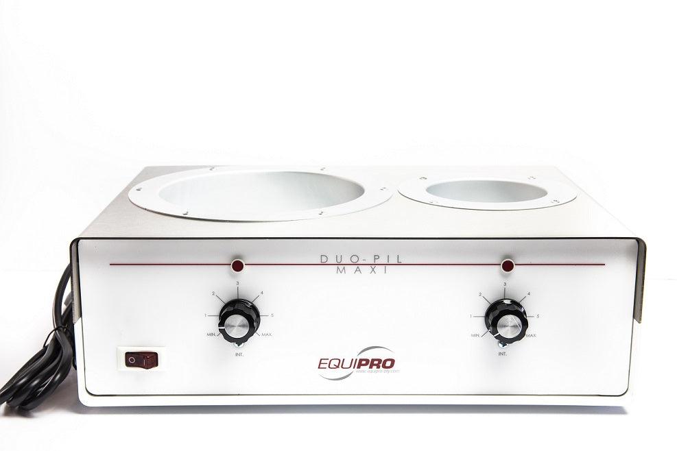 Equipro Duo-Pil Double wax heater with stainless steel cover