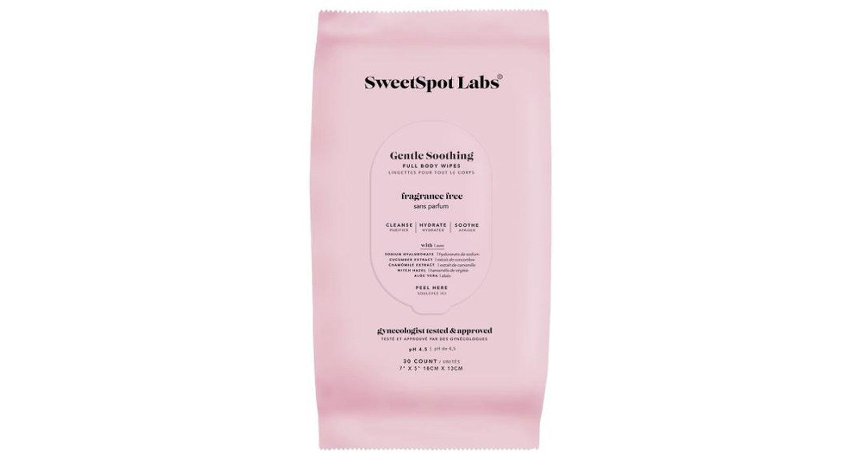 SweetSpot Fragrance-free Feminine Wipes (30/pk)