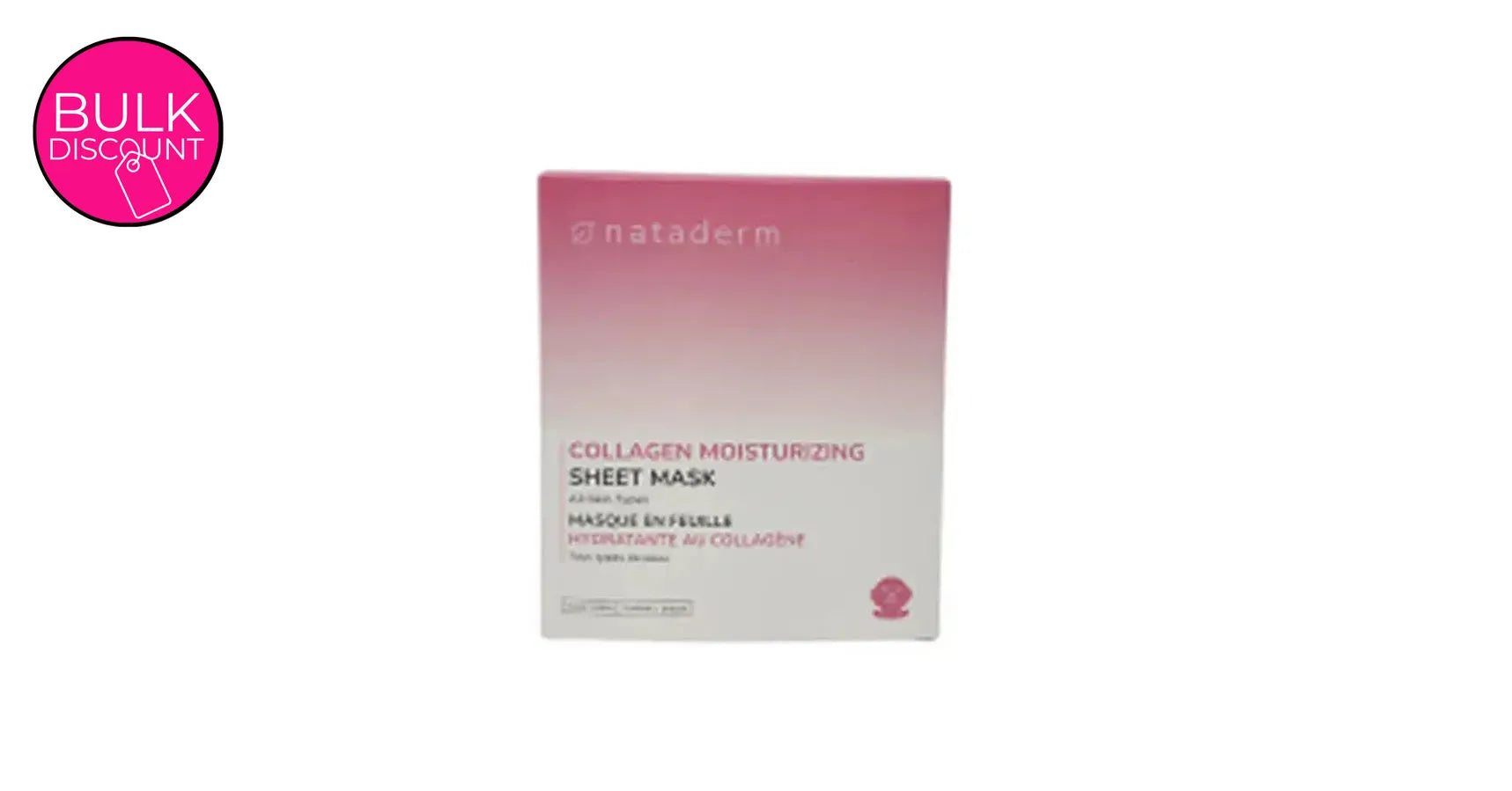 Nataderm Collagen Moisturizing Sheet Mask (5pcs/pack)
