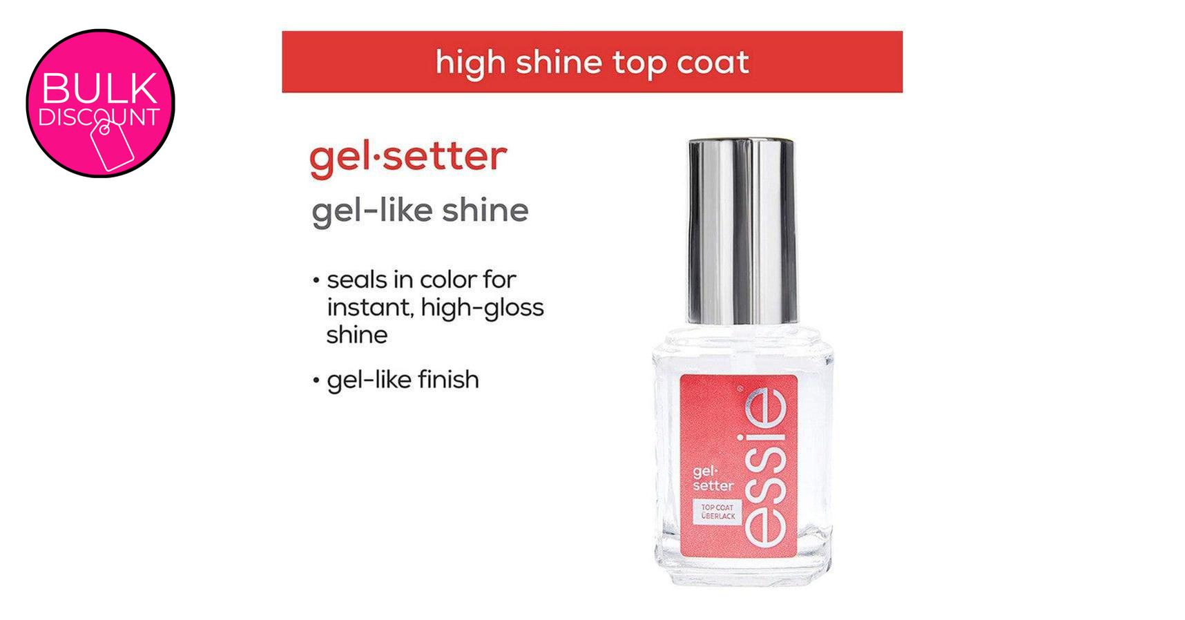 essie top coat - gel setter (13.5ml)