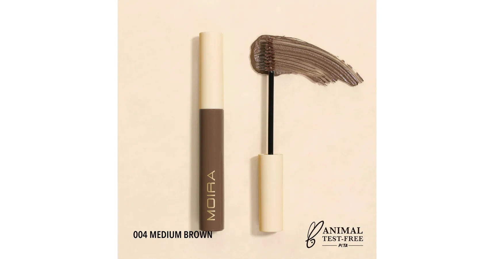 MOIRA Brow Defying Mascara - Medium Brown