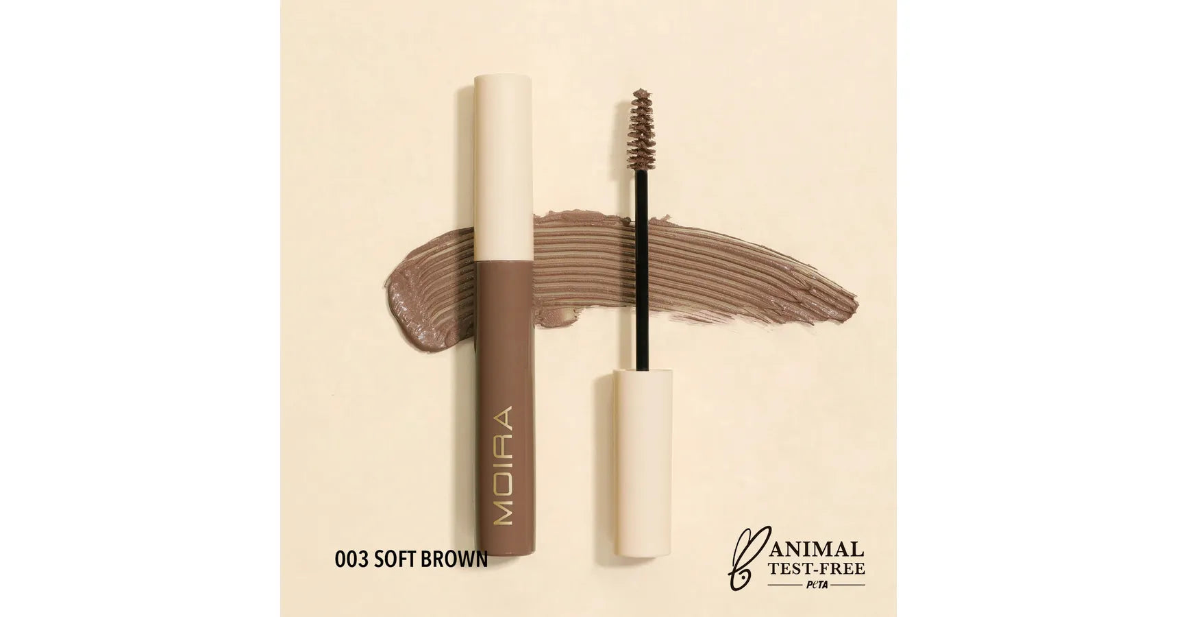 MOIRA Brow Defying Mascara - Soft Brown