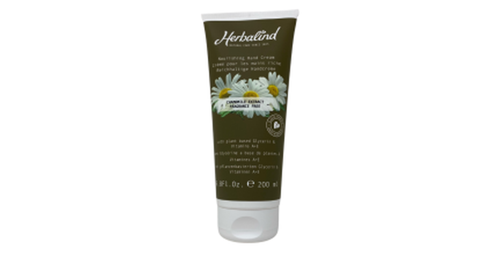 Herbalind Glycerin Hand Cream Fragrance-Free (200ml)