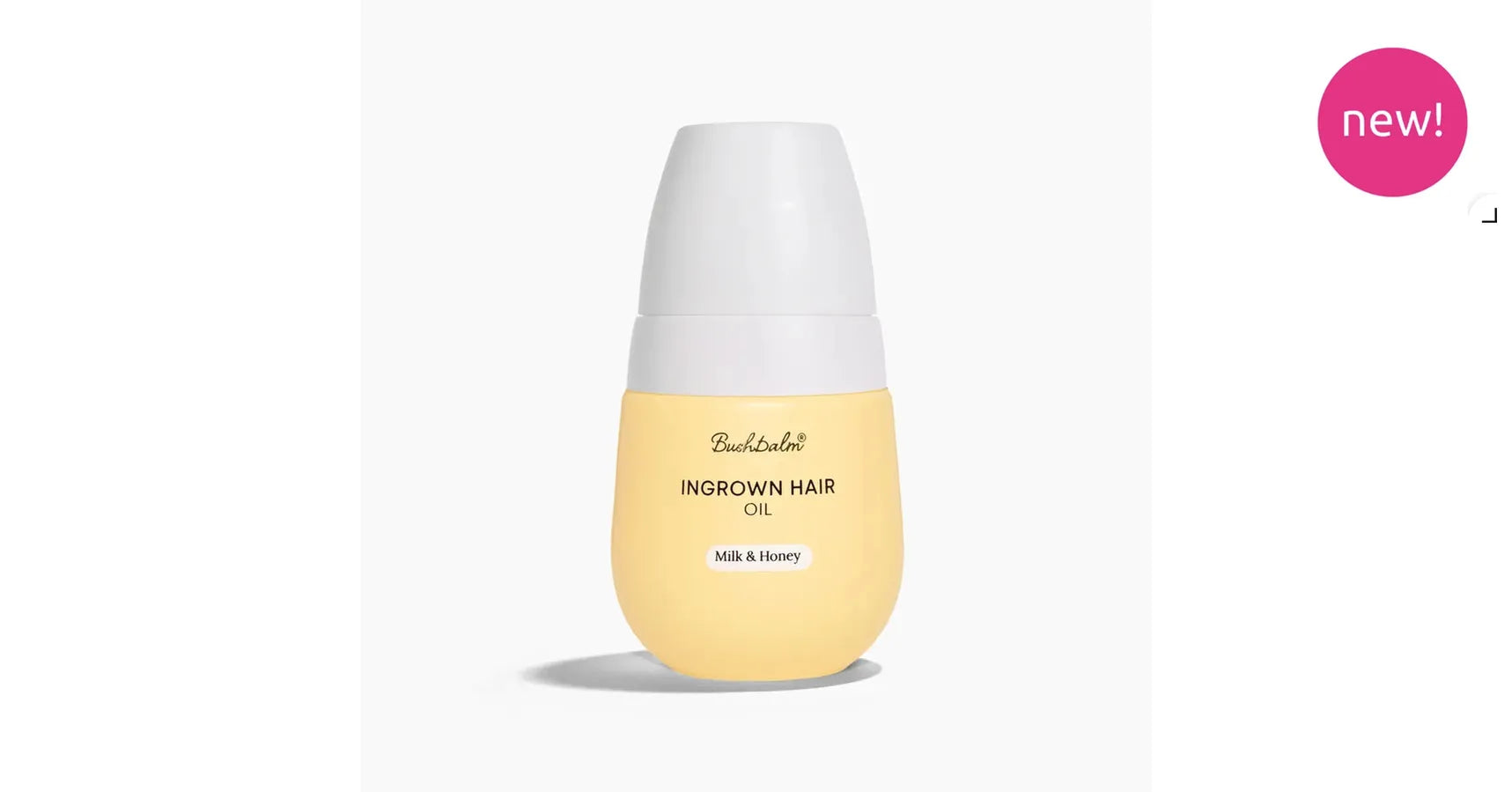 Bushbalm Milk and Honey Ingrown Hair Oil (30ml)