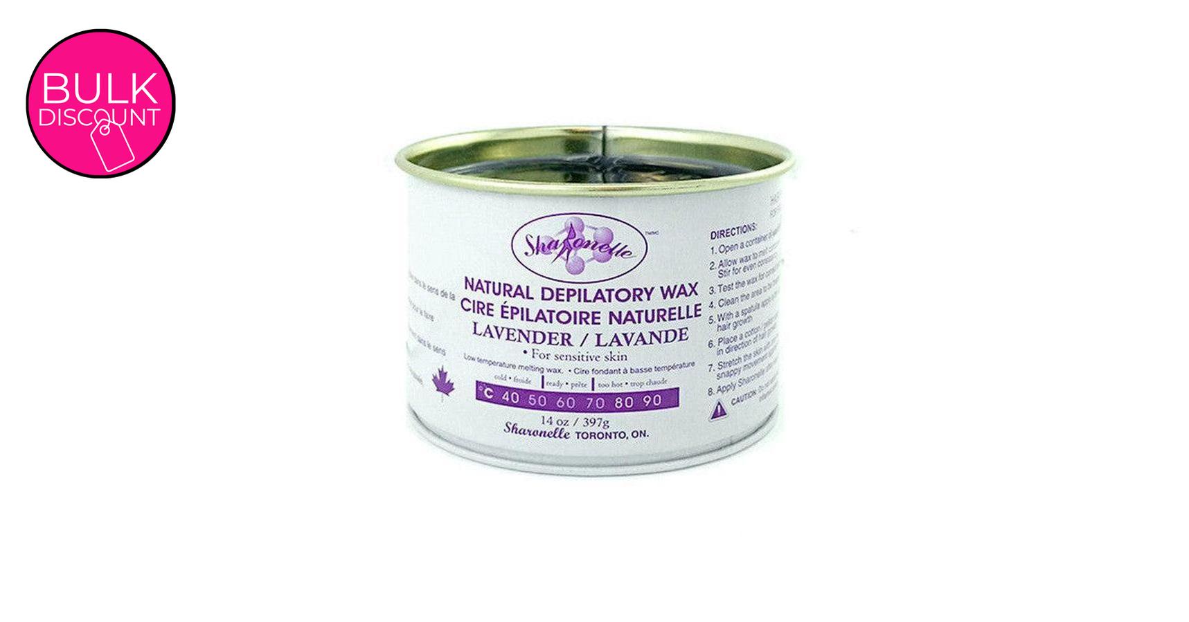 Sharonelle Soft Wax - Lavender Pearl, sensitive (450ml) can