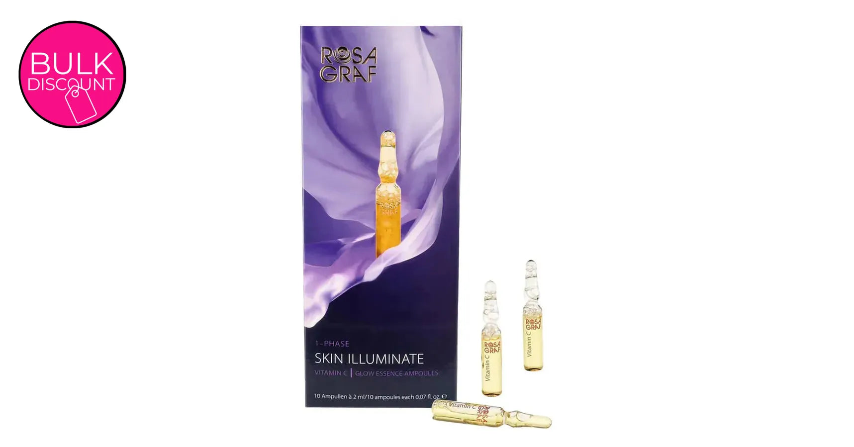 Rosa Graf 1-Phase Skin Illuminate Vitamin C / Glow Essence Ampoules (10x2ml)