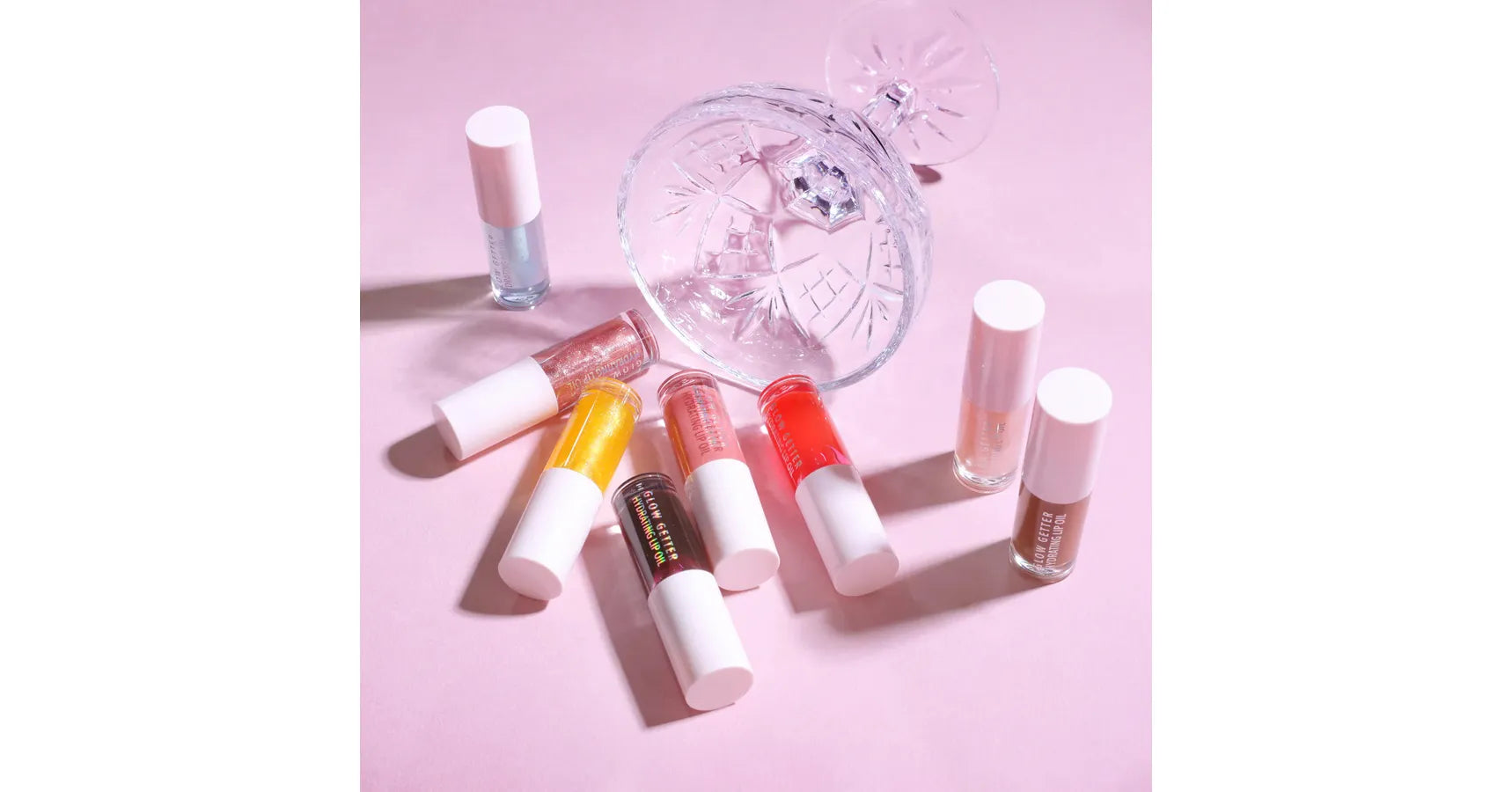 MOIRA Glow Getter Hydrating Lip Oil - Tickled Pink