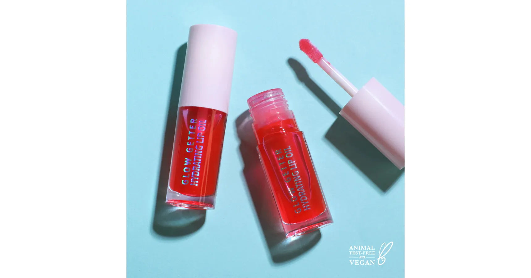 MOIRA Glow Getter Hydrating Lip Oil - Juicy Red